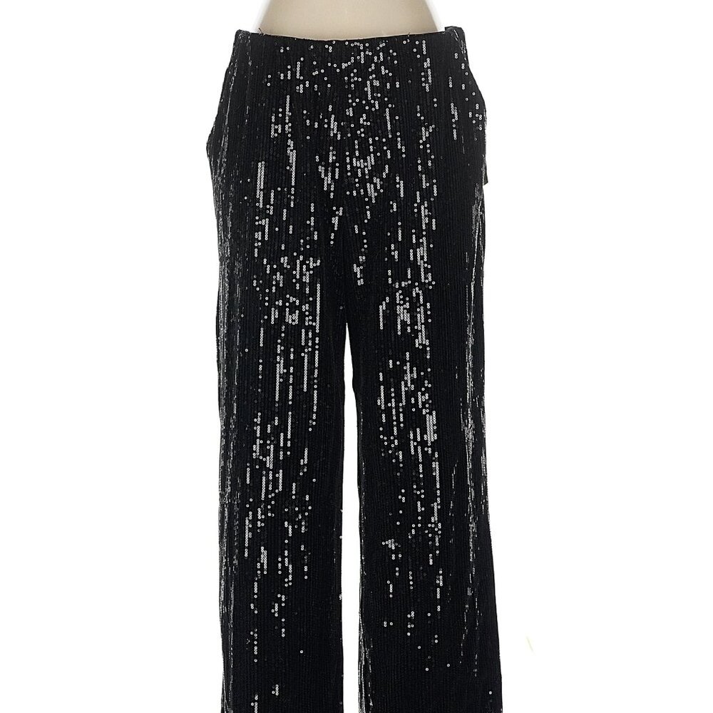 BRAND NEW CATO PETITE SEQUIN PANTS - SIZE MEDIUM